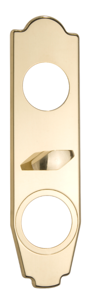 Vredskylt ASSA 4318 - Mässing