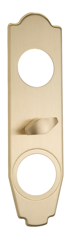 Vredskylt ASSA 4318 - Mattmässing