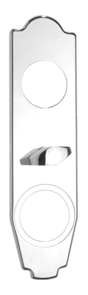 Vredskylt ASSA 4318 - Nickel