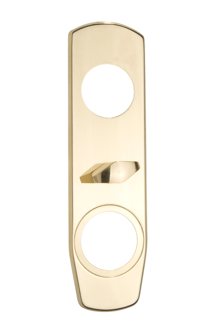 Vredskylt ASSA 4356 - Mässing