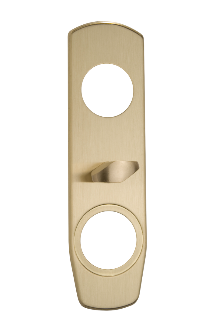 Vredskylt ASSA 4356 - Mattmässing