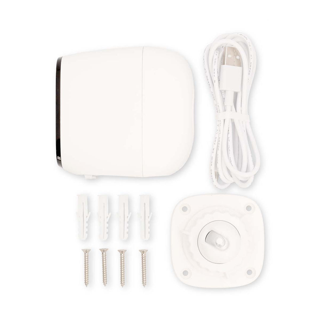 Trådlös, batteridriven utomhuskamera nedis Smartlife