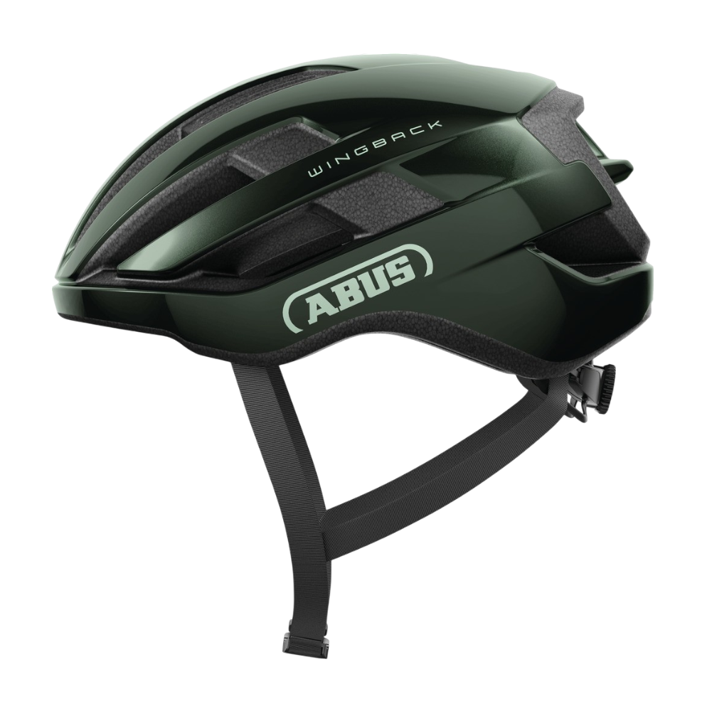 Cykelhjälm ABUS WingBack - Moss green