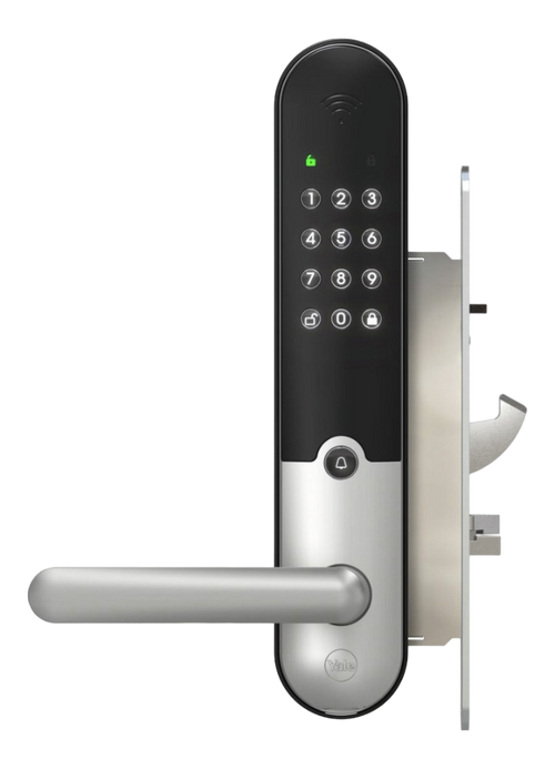 Digitalt dörrlås Yale Doorman L3S Flex - Borstat stål
