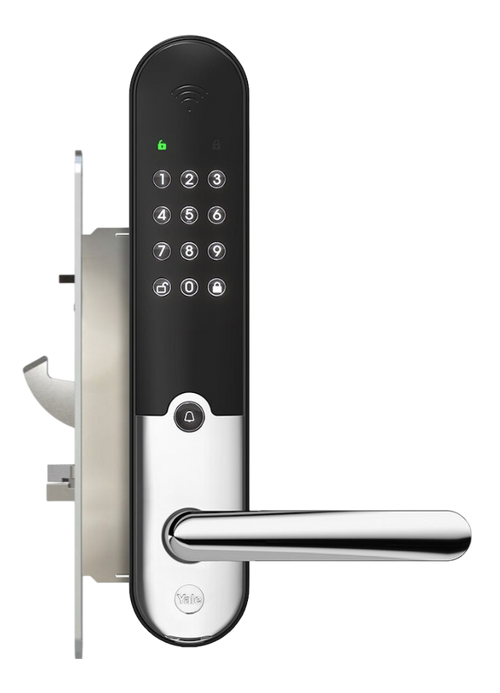 UTGÅTT  - Digitalt dörrlås Yale Doorman L3S Flex - Krom