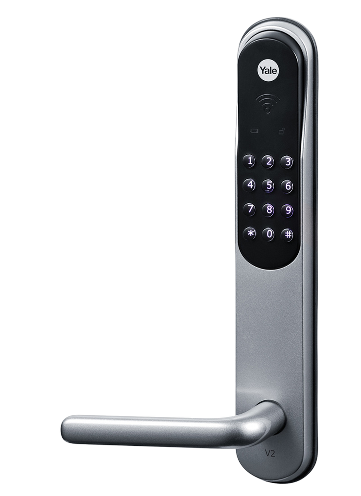 Digitalt dörrlås Yale Doorman Classic Connected Silver